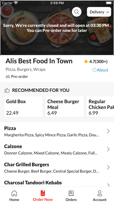 Alis Best Food In Town Screenshot