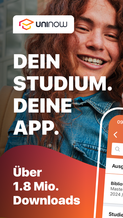 Screenshot #1 pour UniNow: Studium, Campus, Jobs
