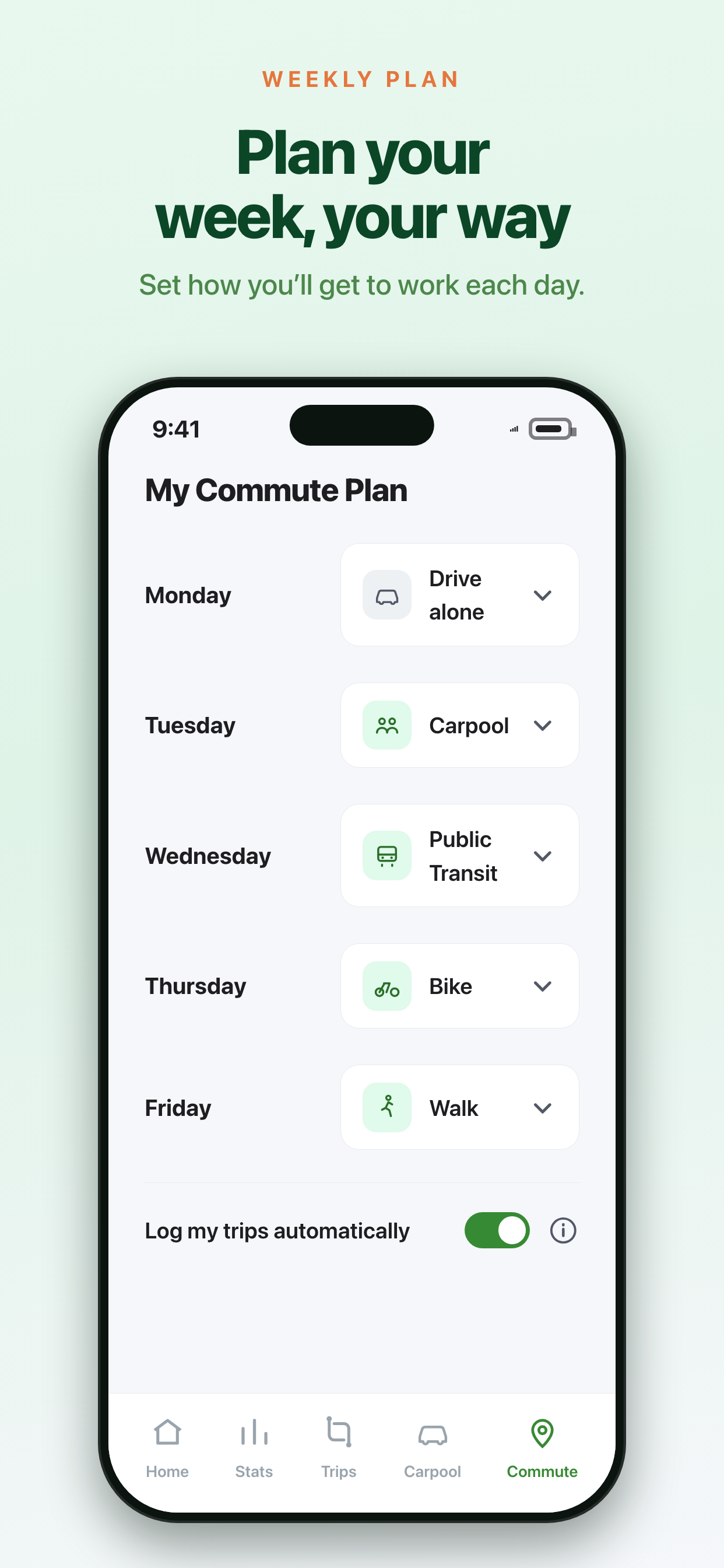 Commutrics screenshot 3