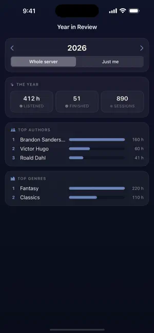 ABS Admin: Audiobookshelf screenshot 2
