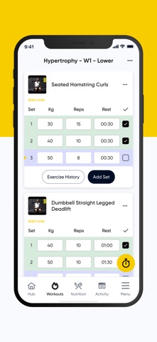 Hone Gym Workout screenshot