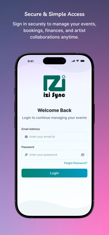izi Sync iPhone screenshot