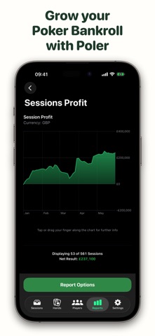 Poler – Poker Bankroll Tracker screenshot