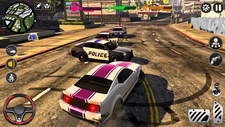 Police Car Chase Cop Game 3D
