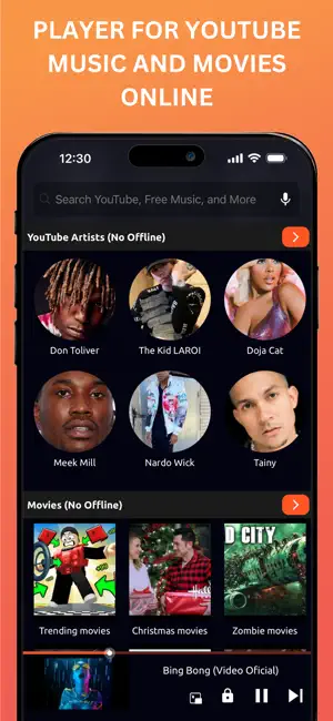 Music Downloader / MP3 Player iPhone screenshot 2