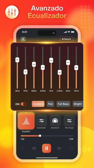 Sonic Equalizer: Bass Booster screenshot 2