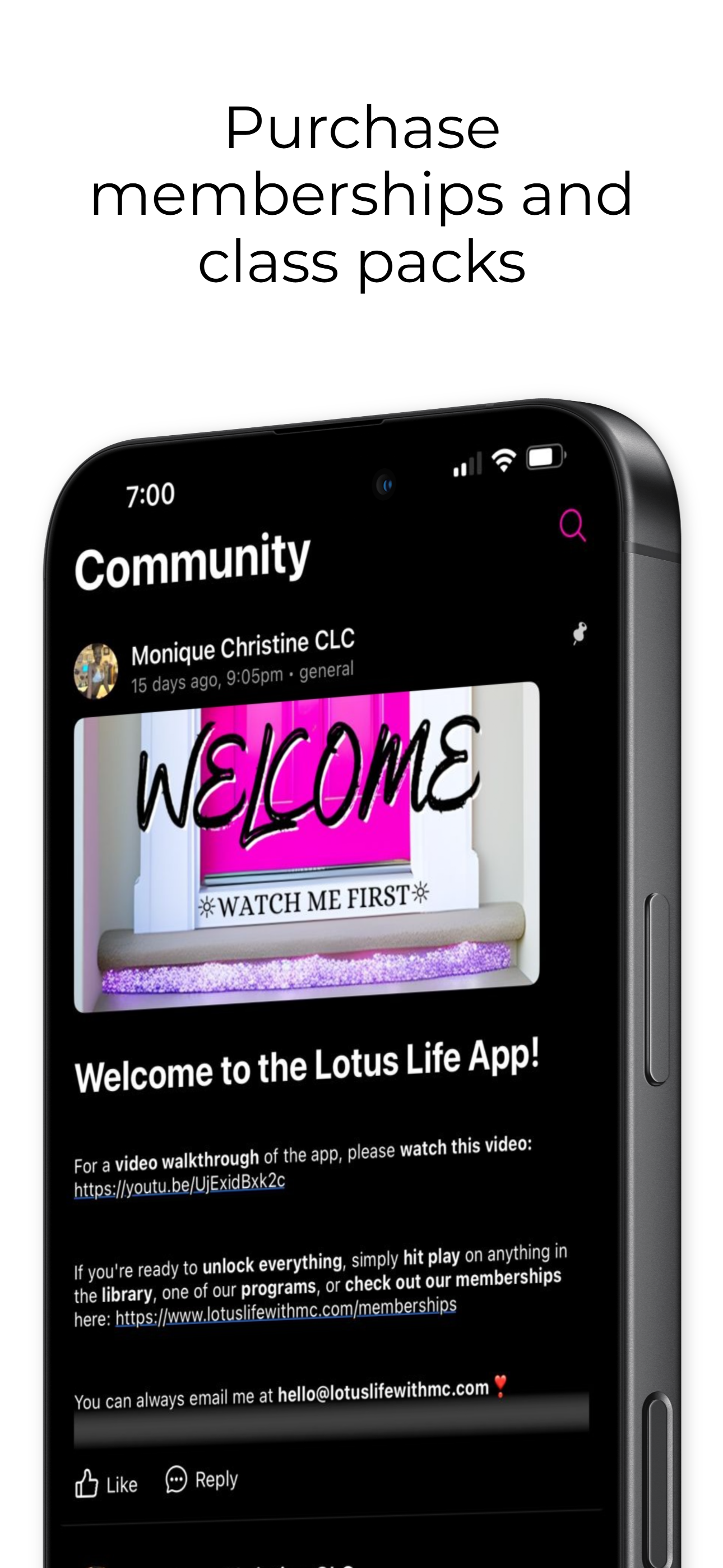 Lotus Life x Monique Christine screenshot 3