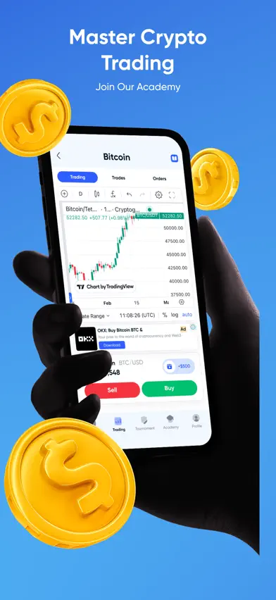 Gocrypto: Crypto Trading screenshot 1
