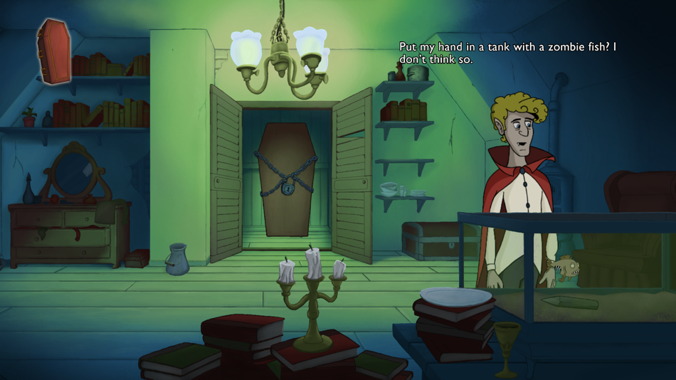 #1. Champy the Useless Vampire (iOS) Podle: True Ascension Productions AB