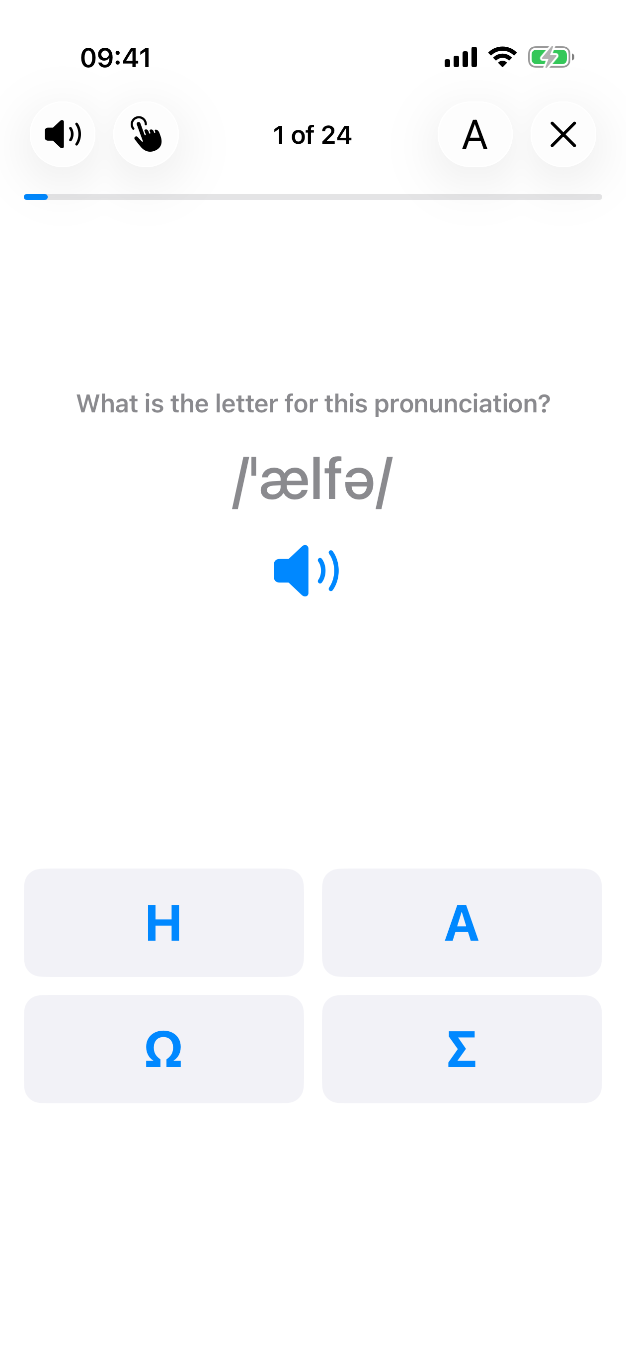 Greek Alphabet Symbols