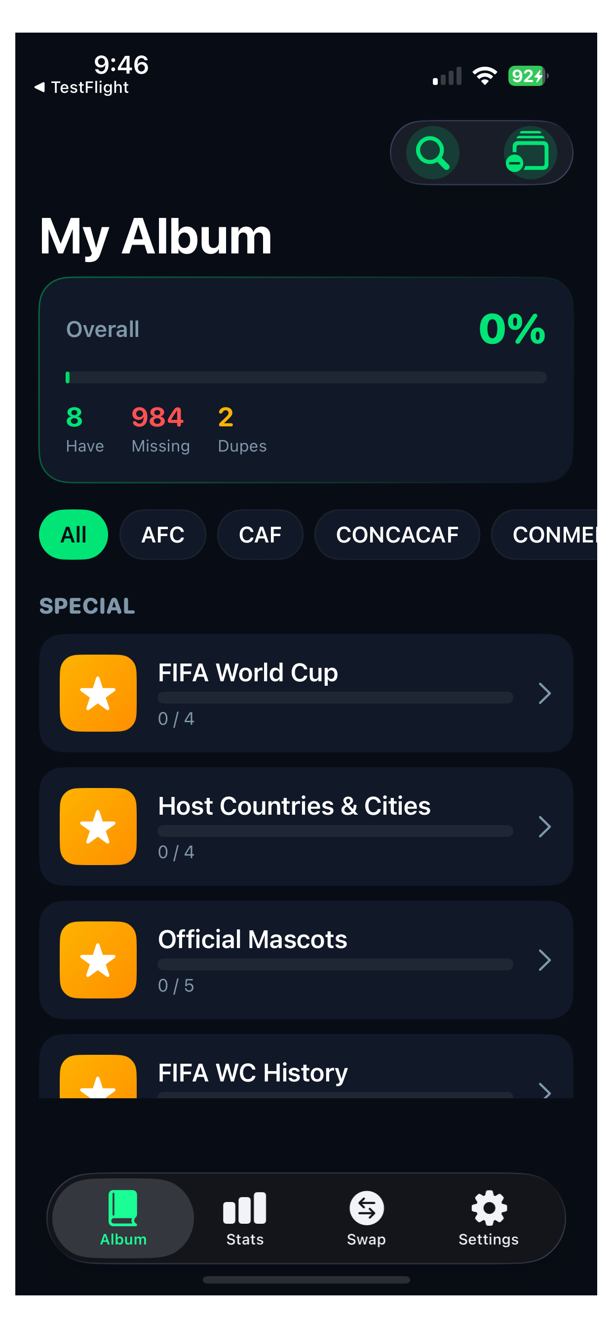 Stickerbook World Cup 2026