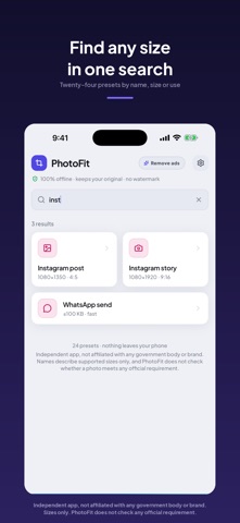 PhotoFit – Resize, Compress KB Screenshot 5 of 7