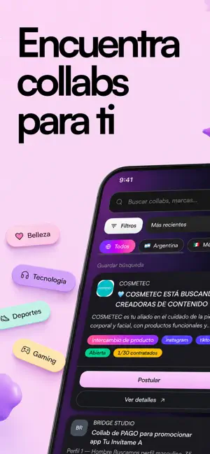 Collabify screenshot 1