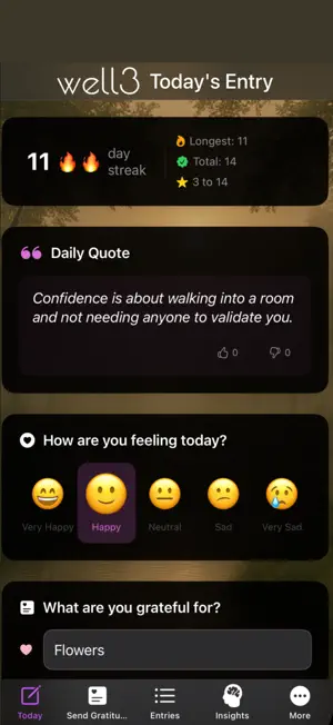 Gratitude and Inspiration screenshot 1