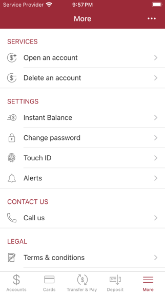 First Montana Bank Screenshot