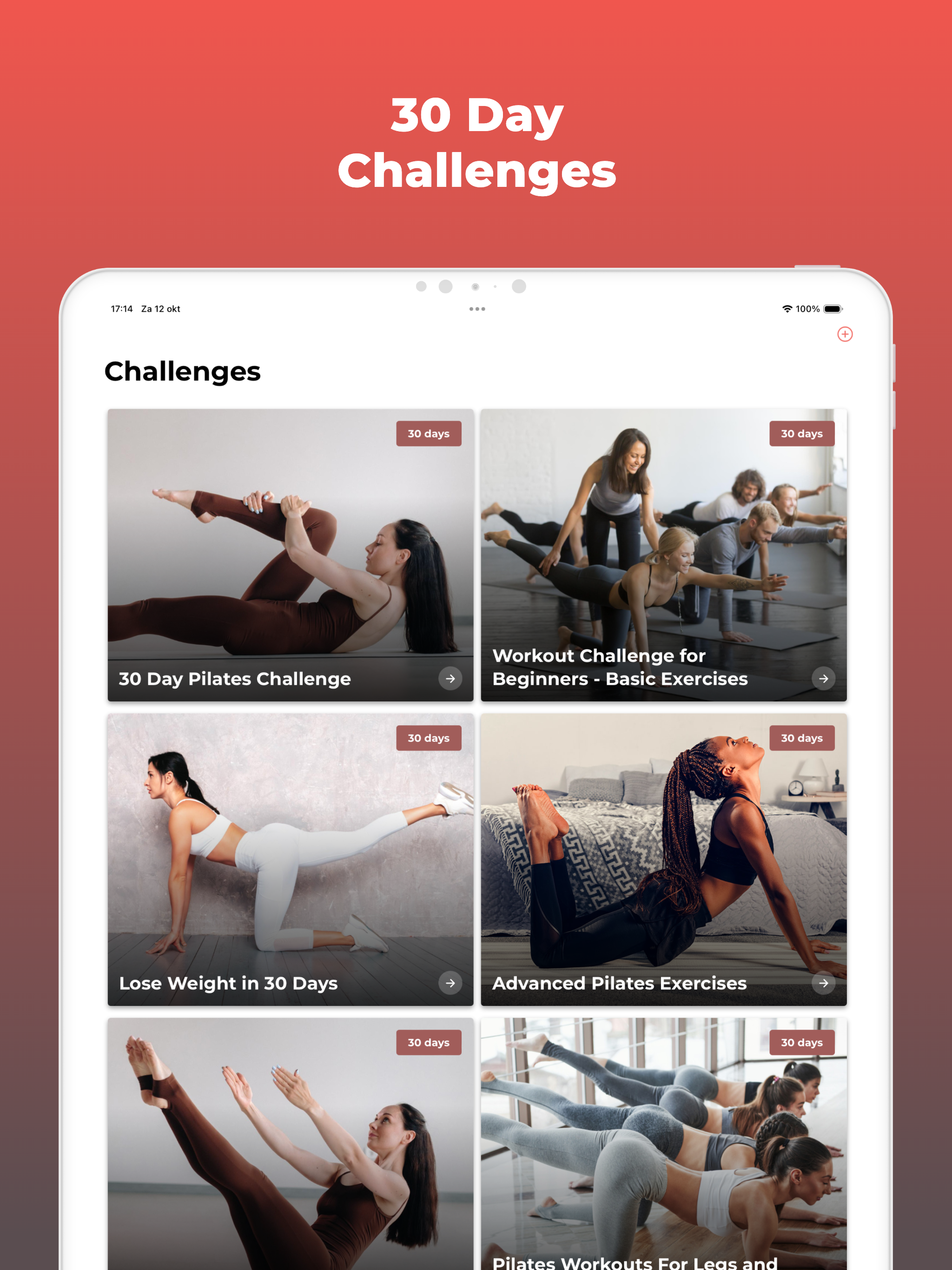30 Day Pilates Challenge