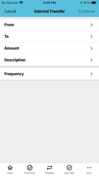 Infinity Bank for Business Screenshot