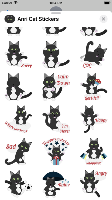 Screenshot #2 pour Anri Cat Stickers