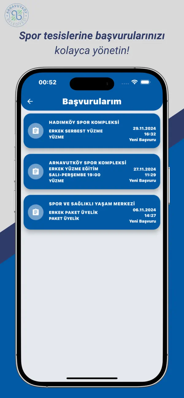 Screenshot #3 pour Arnavutköy Spor Burada