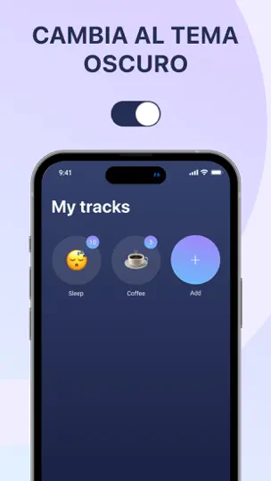 Captura de pantalla de About Me • Self Care Tracker en iPhone 8
