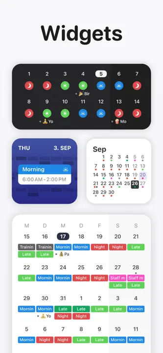 Supershift Work Shift Calendar : capture d’écran 4 sur 9