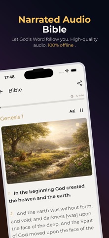Holy Bible 365: KJV Devotional iPhone screenshot