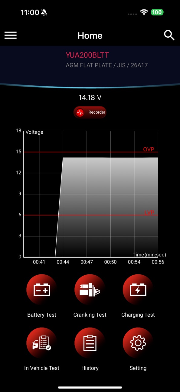 iPhone screenshot