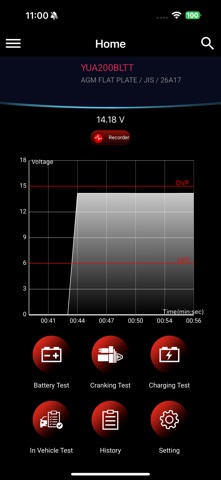 YUA200BLTT iPhone screenshot