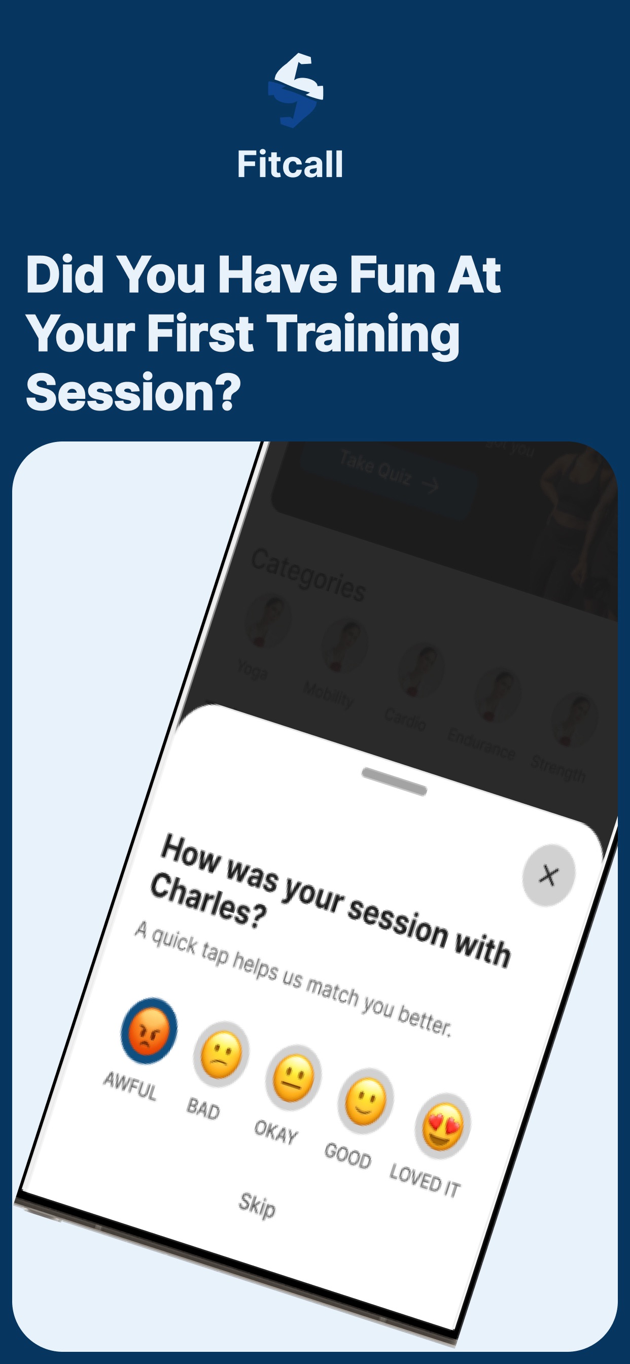 Screenshot 2 of FitCall