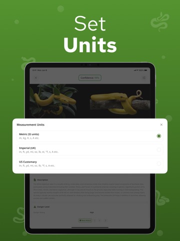 Snake Identifier – Snakium iPad screenshot