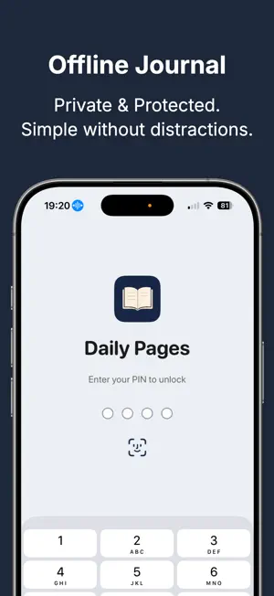 Daily Pages: 5 Minute Journal screenshot 1