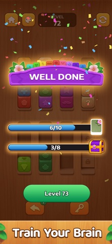 Block Sort: Color Puzzle Games iPhone screenshot