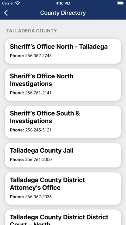 Talladega County 911 - AL