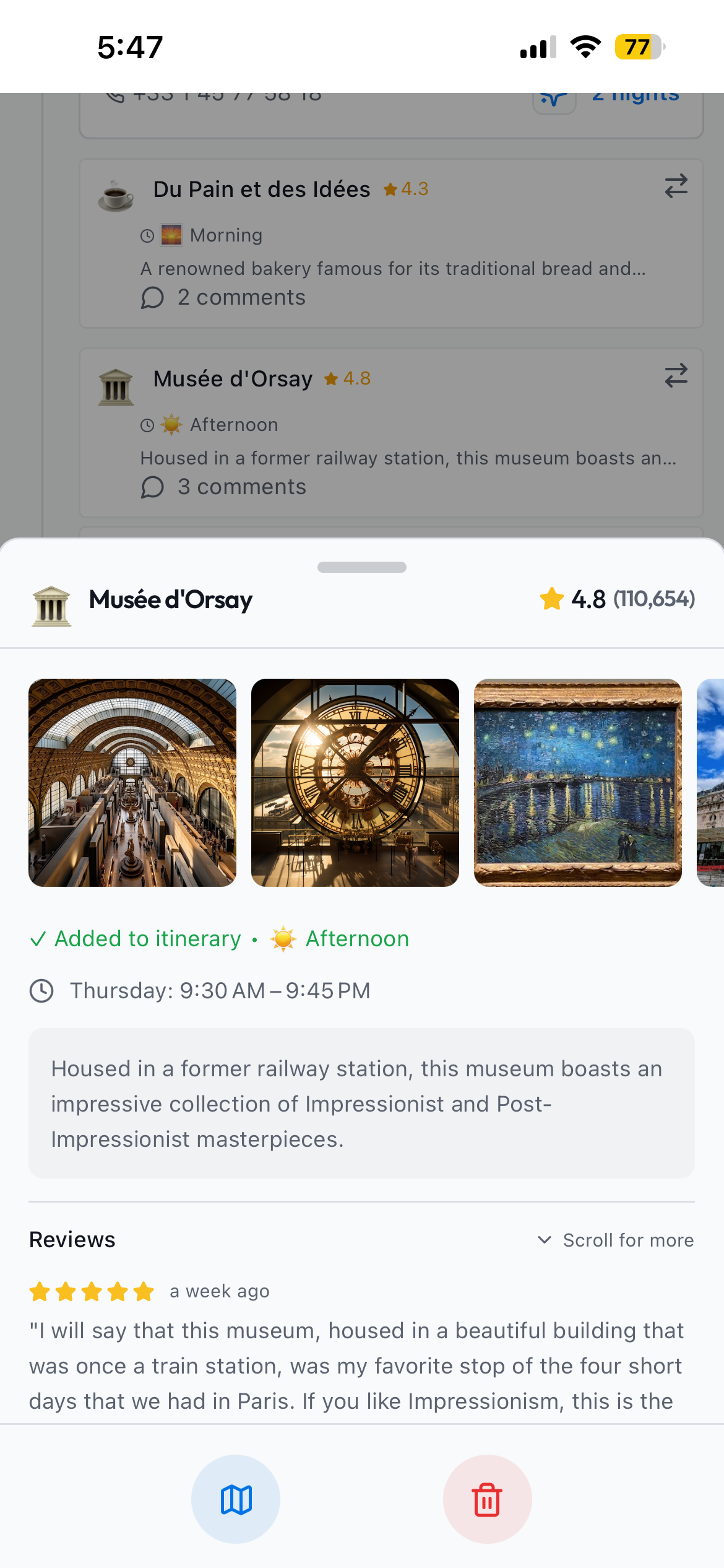 Navio: Trip Planner+Organizer screenshot 6