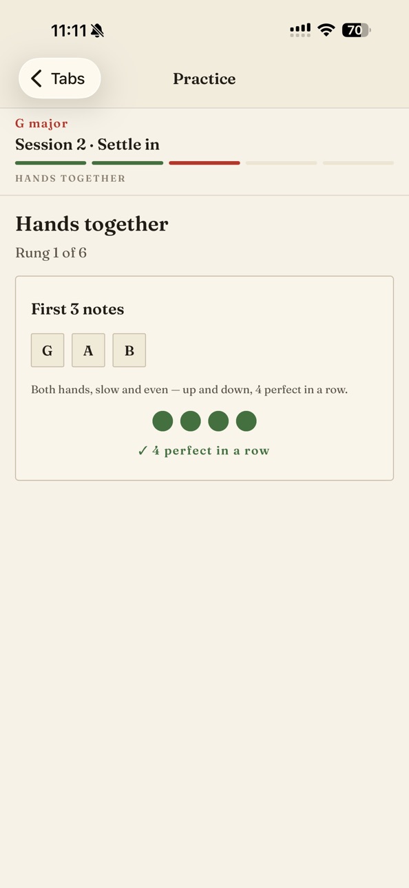 iPhone screenshot