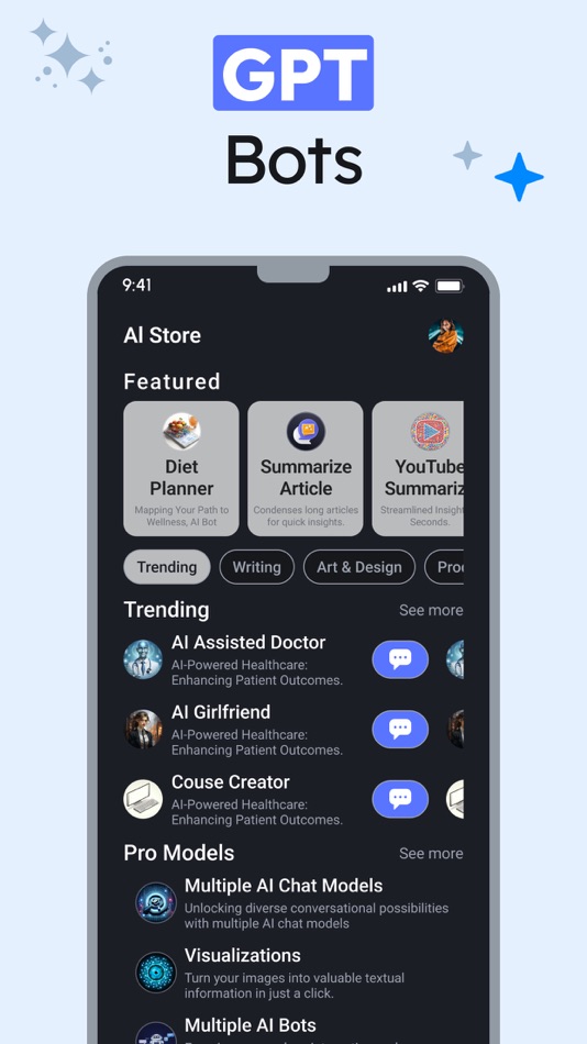 #2. Mindmate: Smart AI Chatbot (iOS) 由: Bluell AB