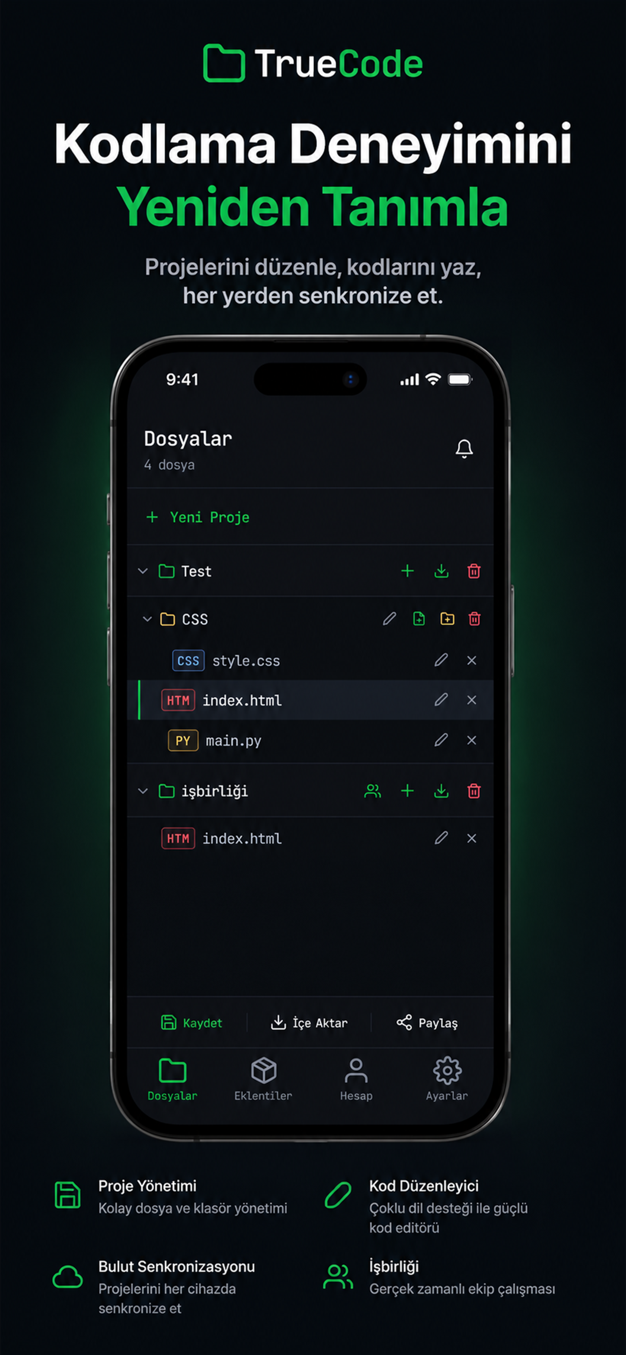 TrueCode - HTML/CSS/JS/Python
