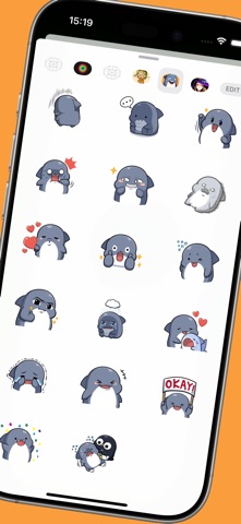 Shahimi Shark Stickers screenshot