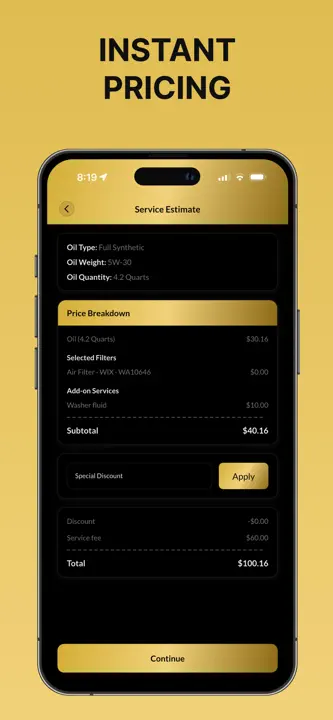 PrimeLube Mobile screenshot 2