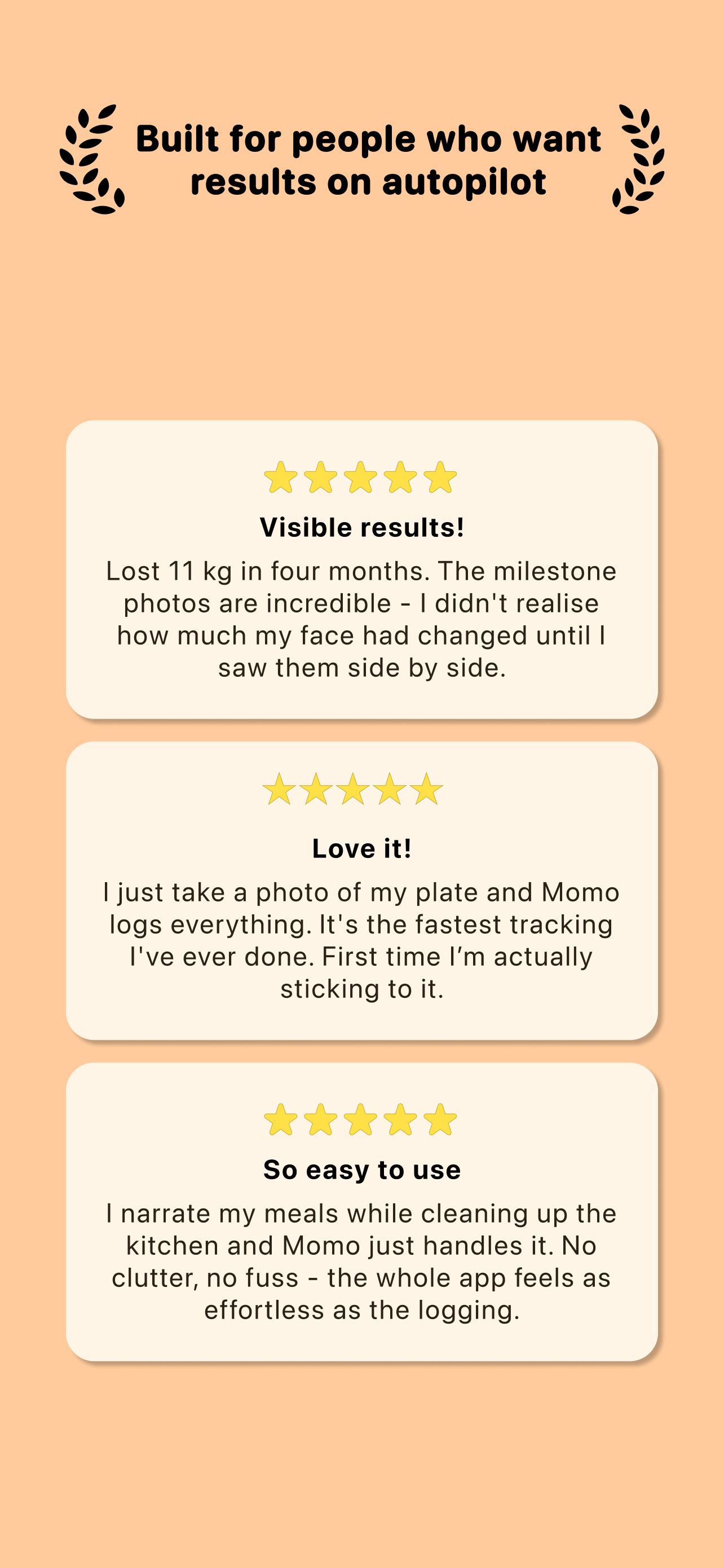 Momo - Calorie & Macro Tracker