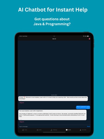 Learn Java - Backend & OOP iPad screenshot