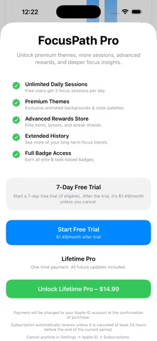 FocusPath screenshot