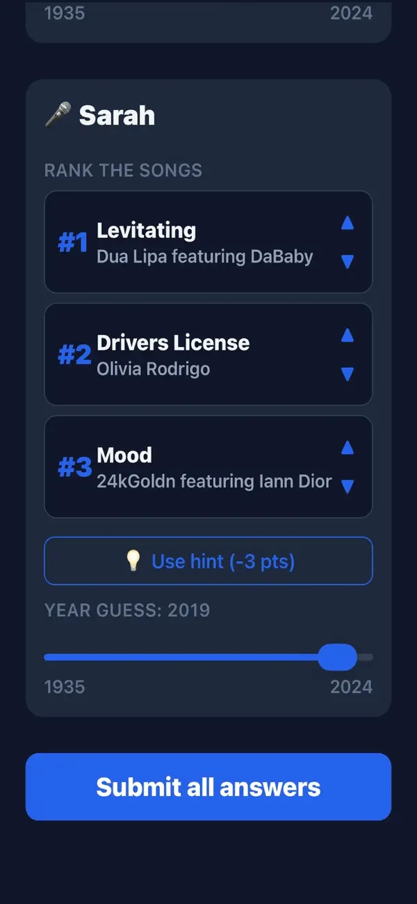 #1. Road Trip Hits (iOS) By: Ethan Briones