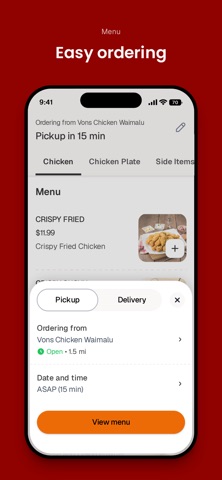 Vons Chicken Waimalu iPhone screenshot