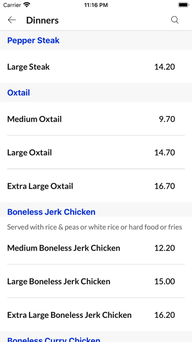 Islandbay Caribbean Takeaway Screenshot