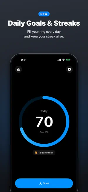UpDown: Smart Squat Tracking screenshot 2