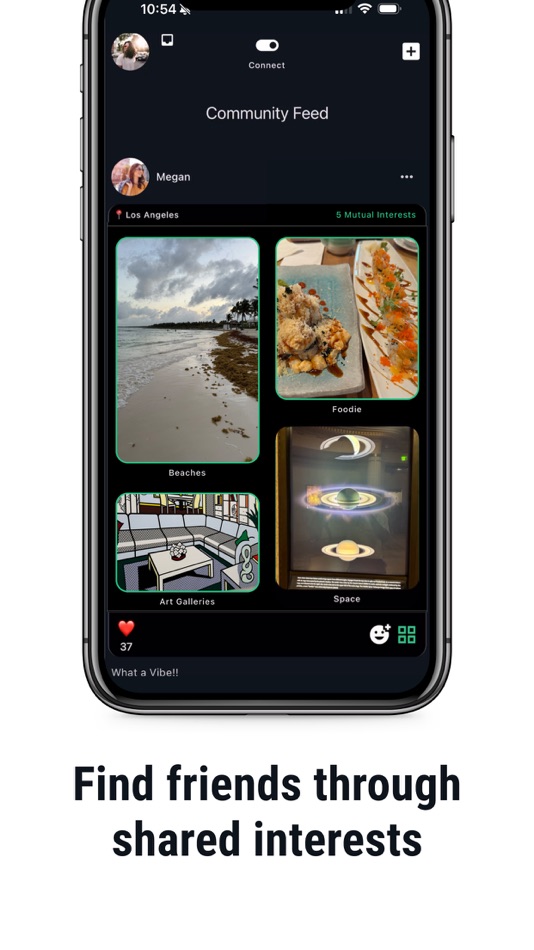 #1. Vybes (iOS) 由: Vybes Technologies, Inc