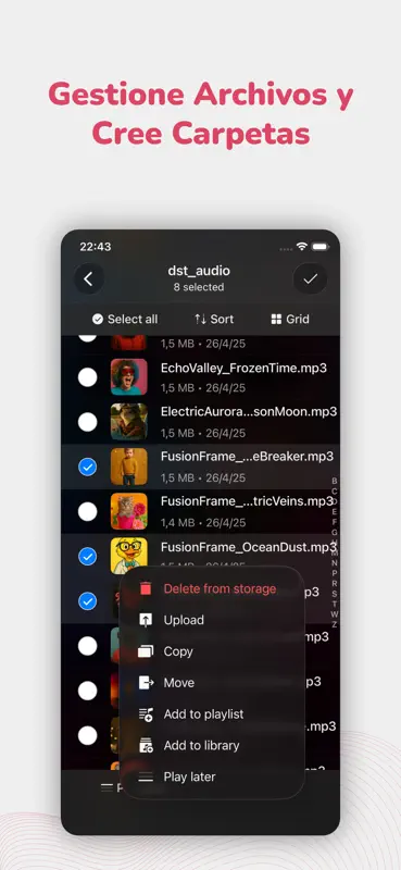 Evermusic Pro: reproductor mp3 screenshot 9 of 10