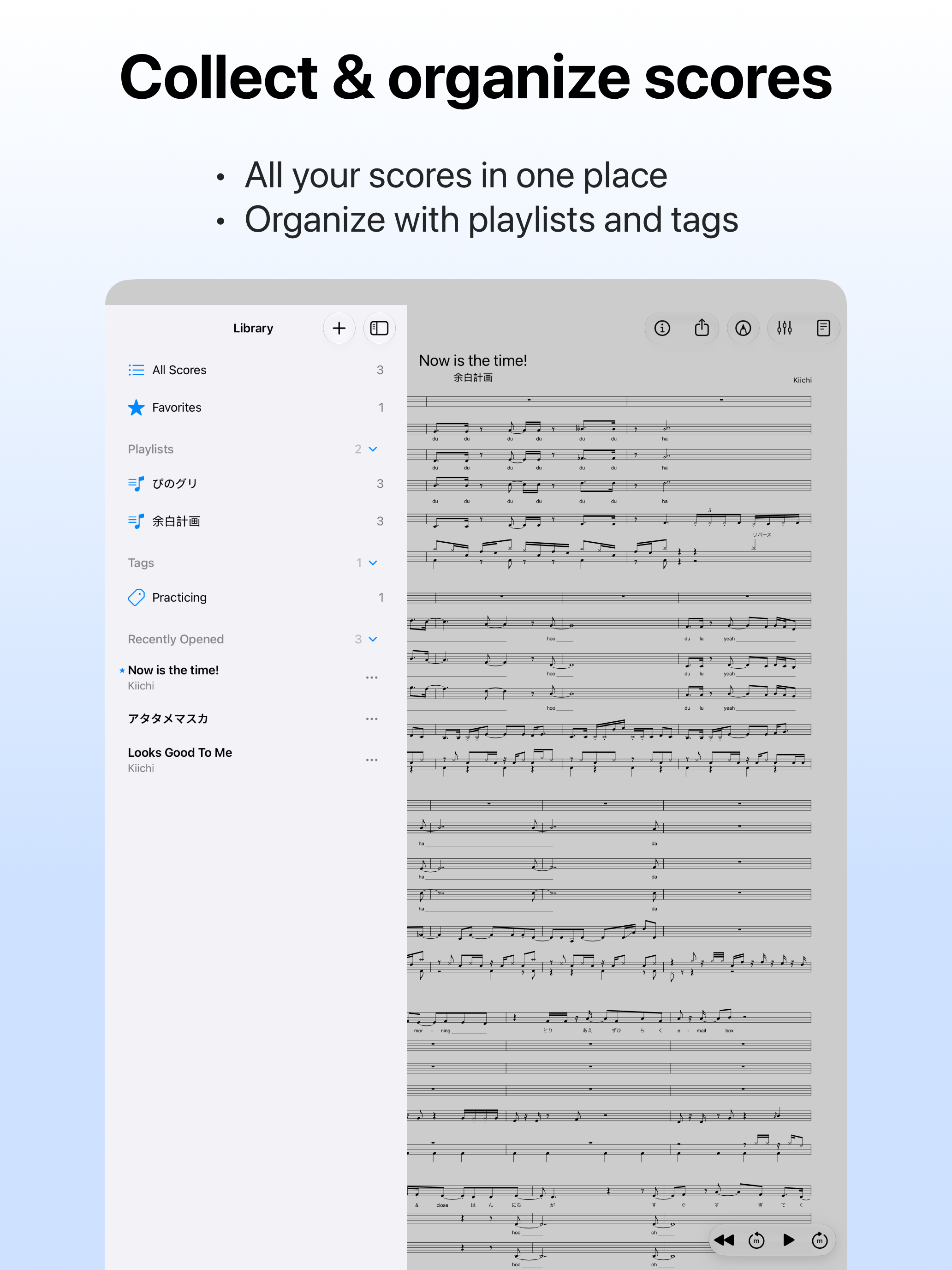 folino - Score Editor & Player screenshot 14
