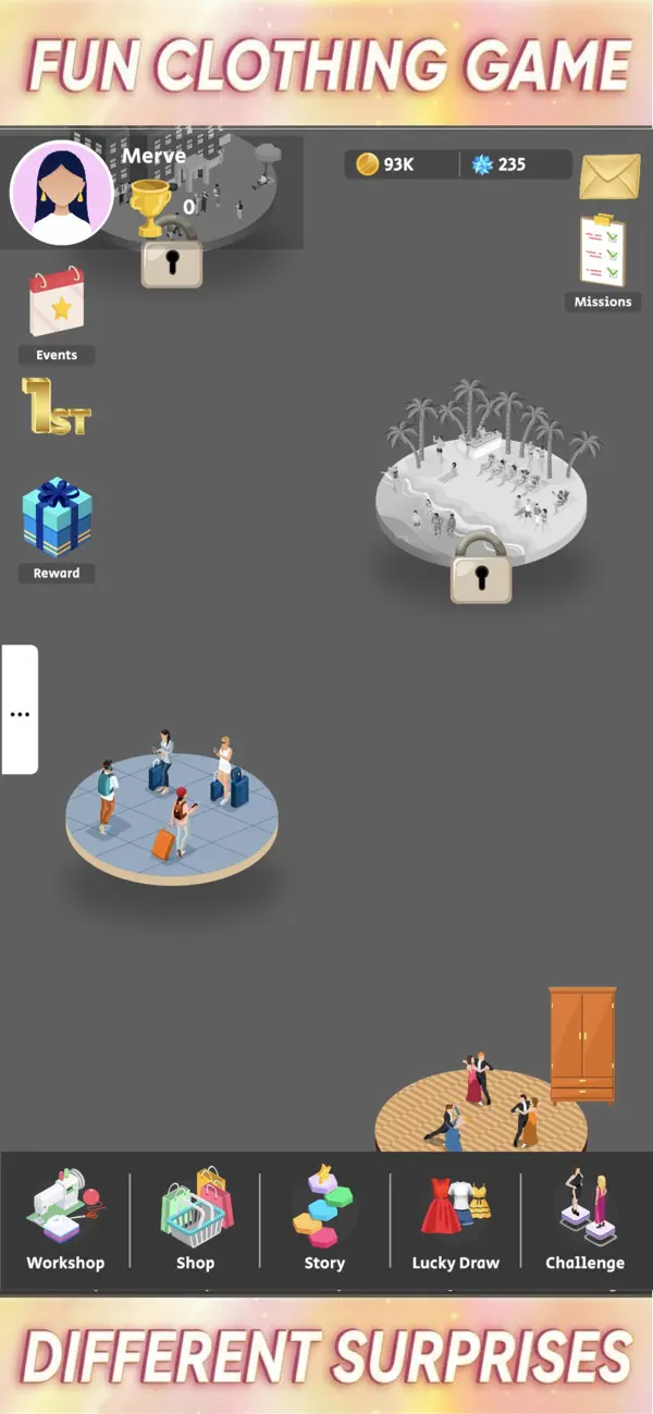 Screenshot #1 pour Moodan Fashion Game